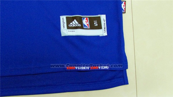 Maglia New York Knicks Derrick Rose #25 Blu